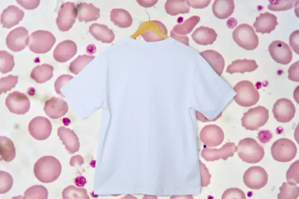 como tirar mancha de sangue de roupa branca